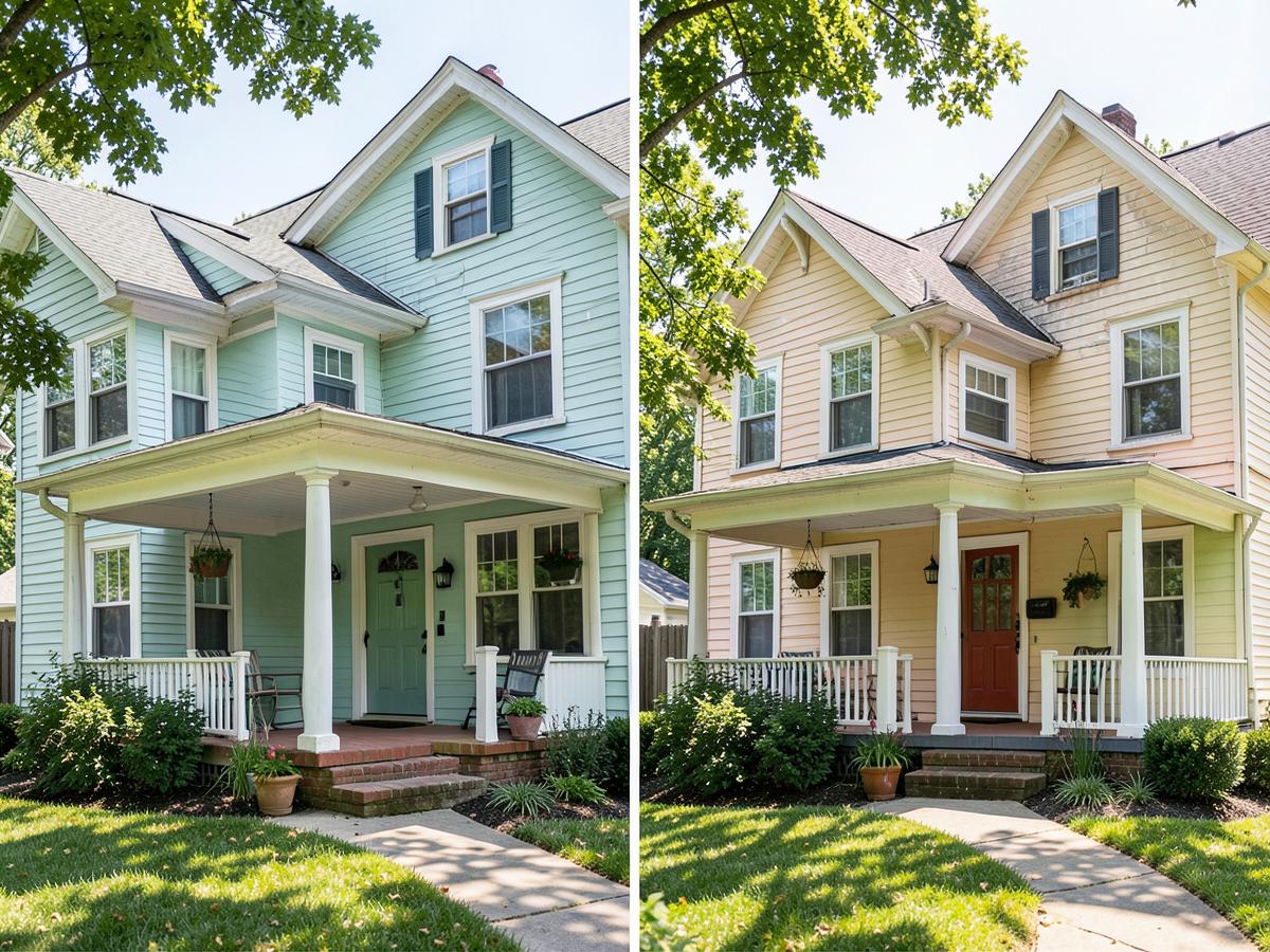 A Columbus house we bought as-is, before and after our renovation
